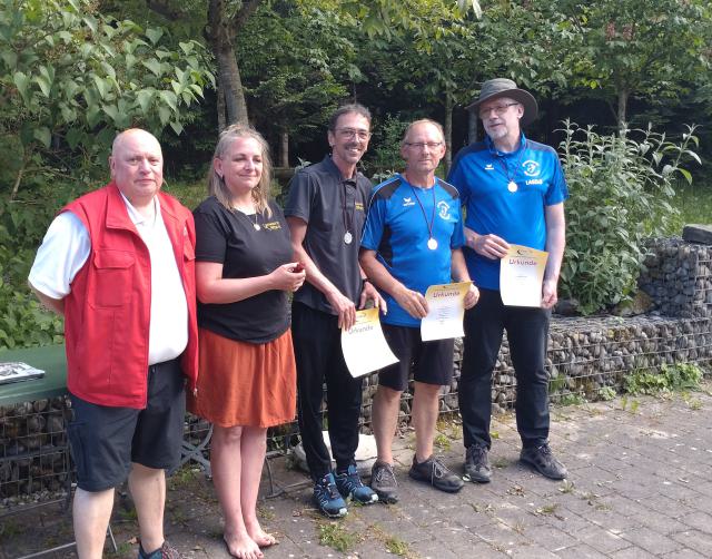 Siegerehrung Blankbogen Master
