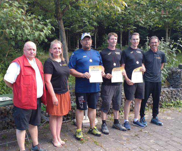 Siegerehrung Blankbogen Herren